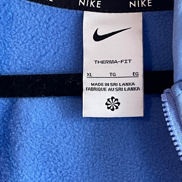 Nike Women's Therma-FIT One Full-Zip Hoodie, Blue, XL - NWOT - Picture 6 of 6